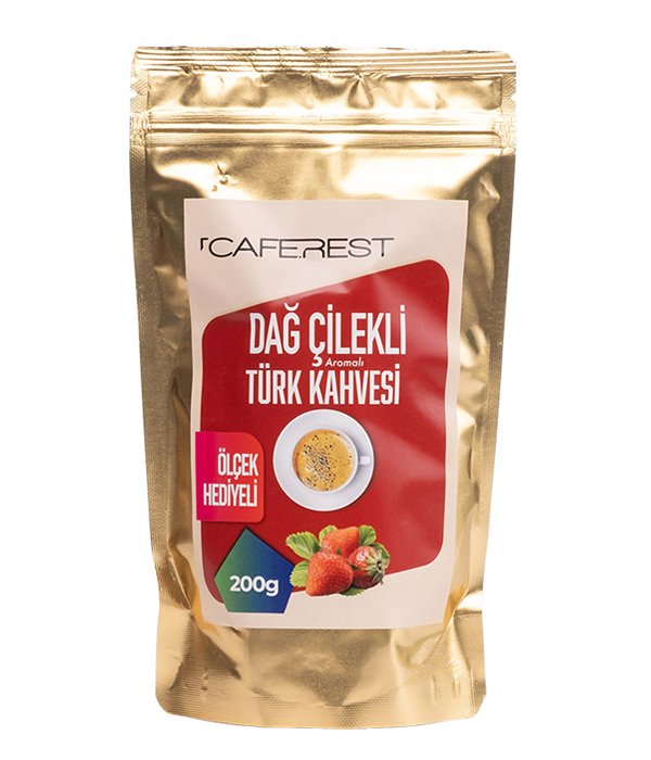 Dağ Çilekli Türk Kahvesi