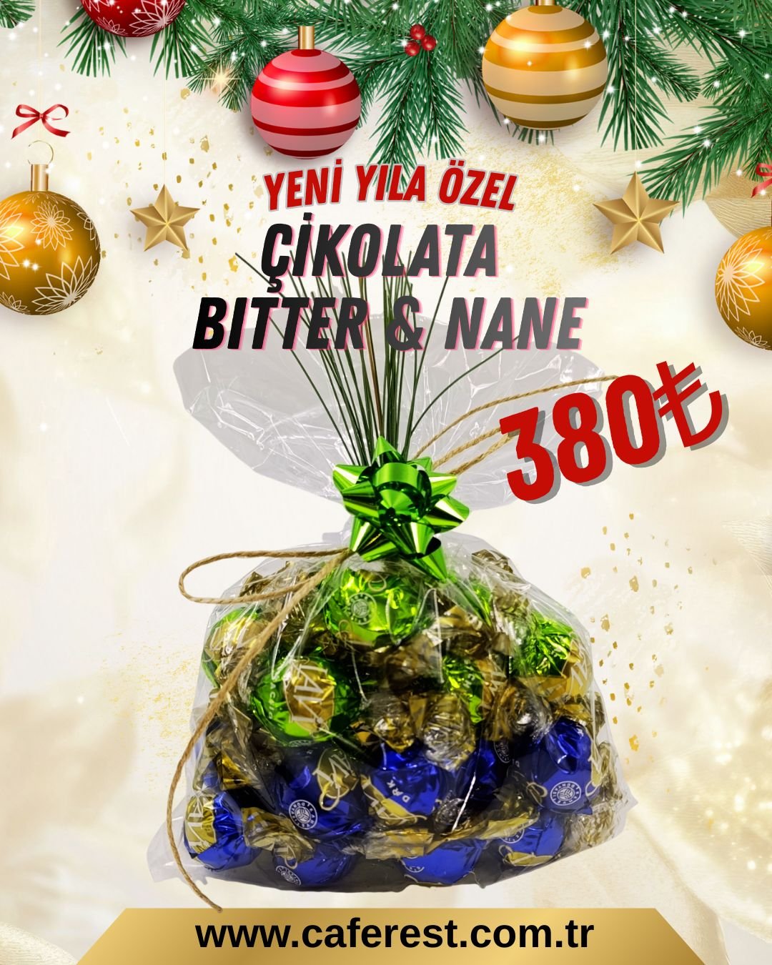 Çikolata Bitter-Nane Hediye Seti